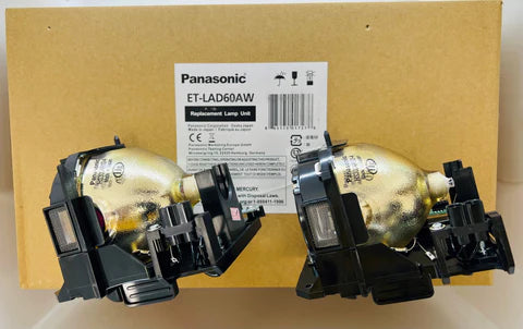 Panasonic Genuine Original Projector lamp for PANASONIC ET-LAD60W